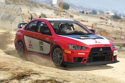 Mitsubishi Lancer Evo X FQ-400 Rally [Livery]